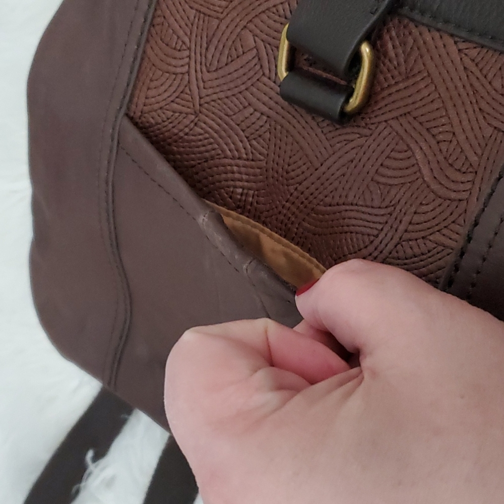 Brown The Sak Leather Crossbody - Picture 5 of 11